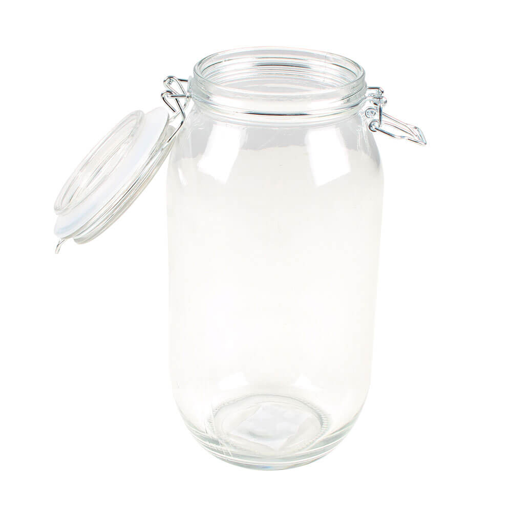 Clip Top Glass Jar