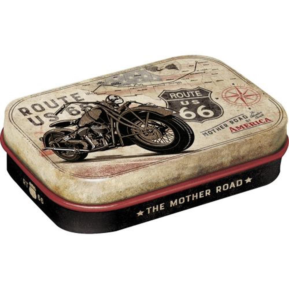 Route 66 Nostalgic-Art Mint Box (4x6x2cm)