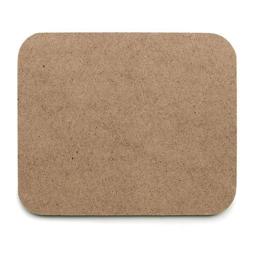 Craft MDF Rectangle Coaster (9.4x11.2x0.3cm)