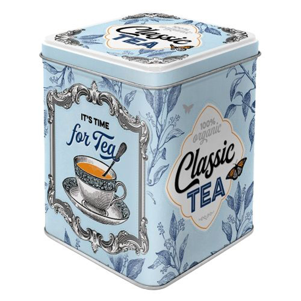 Nostalgic-Art Tea Storage Tin (8x8x10cm)