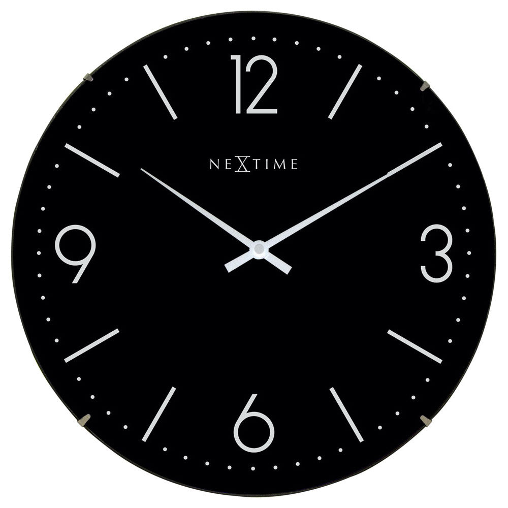 NeXtime Basic Dome Hanging Analogue Wall Clock 35cm