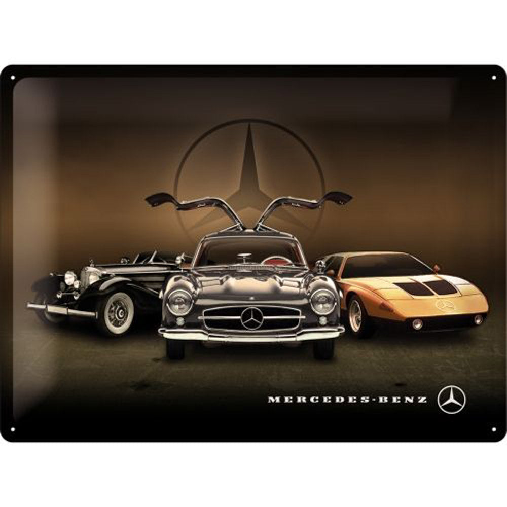 Nostalgic-Art Large Sign Mercedes-Benz