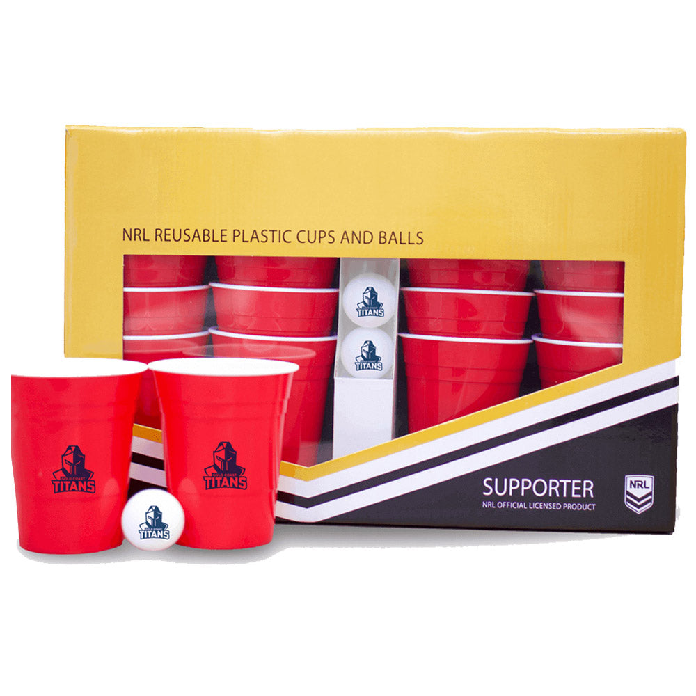 NRL Reusable Beer Pong Set