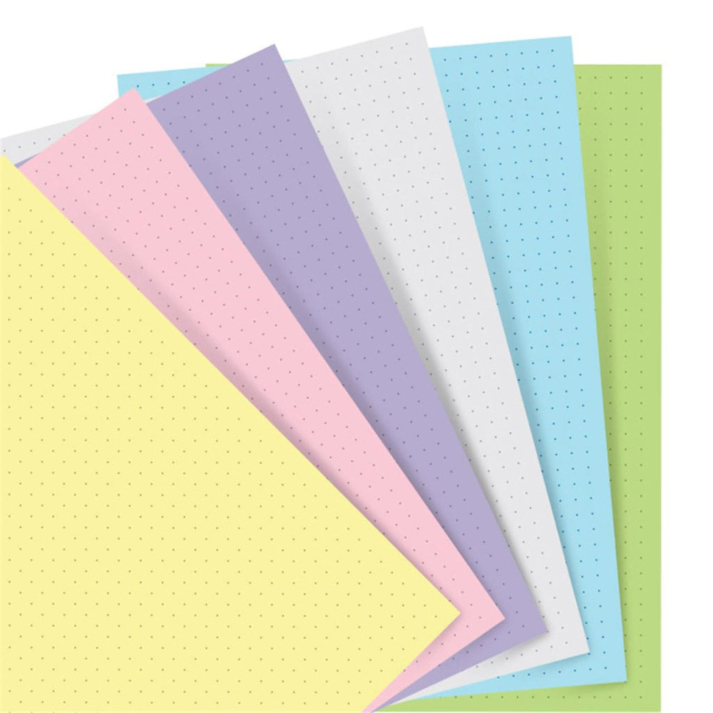 Filofax Personal Refill 60pk (Pastel)