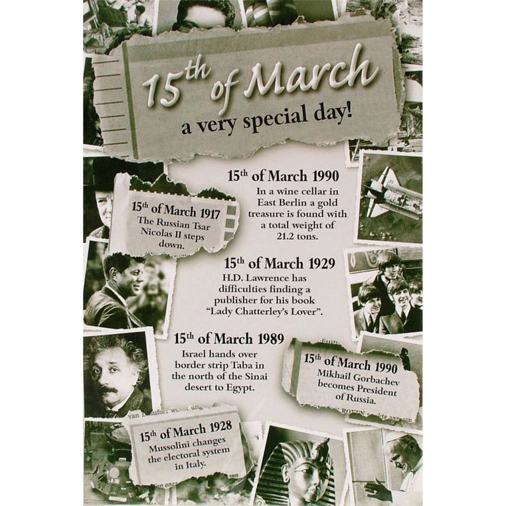 March Chronicle Card