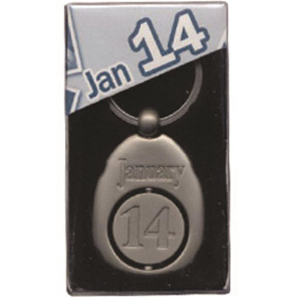 January Chronicle Keyring