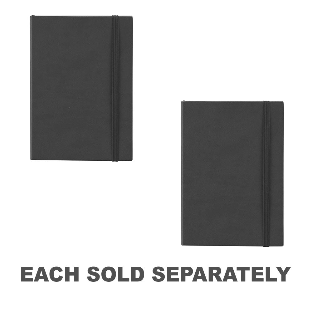 Lined Paper Flexi Journal (Black)