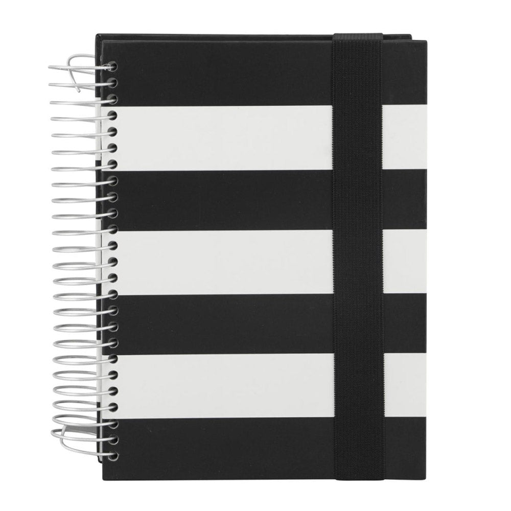 Semikolon Mucho A5 Bold Stripe Spiral Notebook