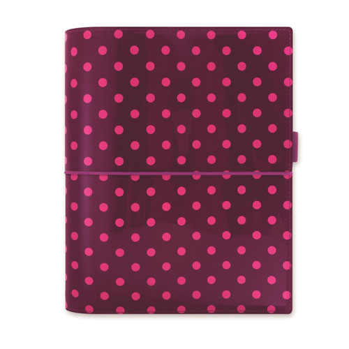 Filofax Domino Spots Patent A5 Organiser