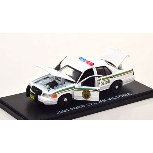 2001 Dexter Ford Crown Victoria Police 1:43 Model Car