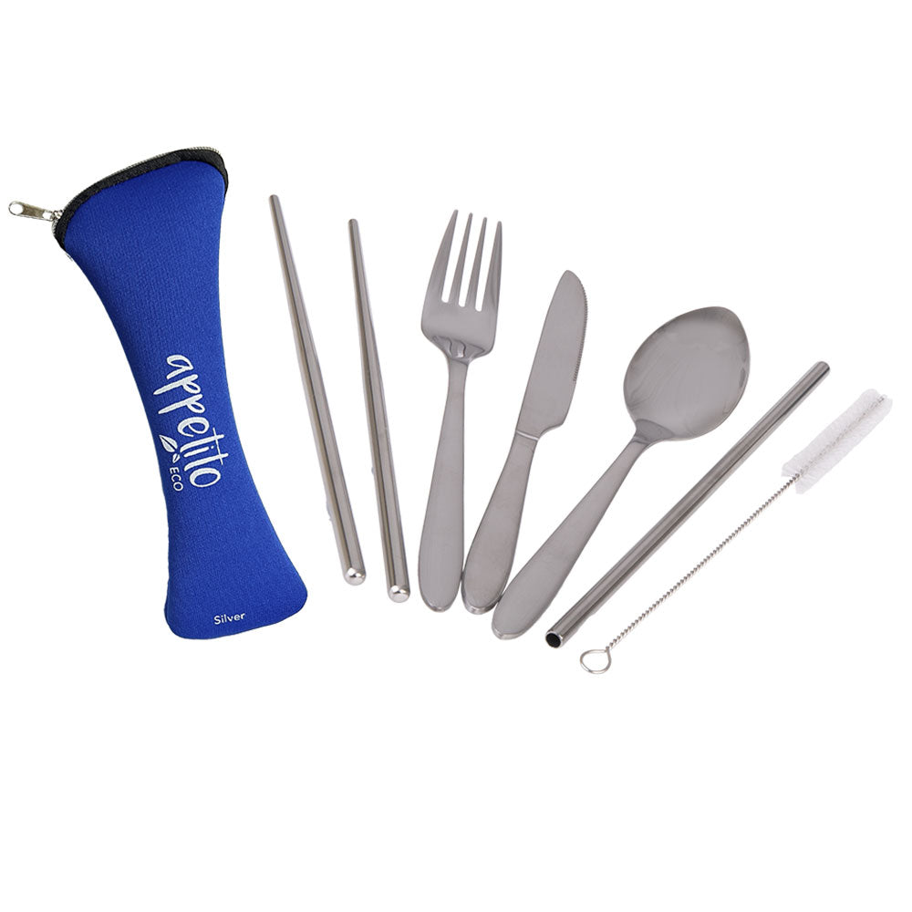 Appetito S/Steel Traveller's Cutlery Set