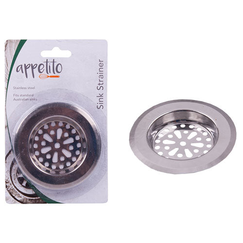 Appetito Stainless Steel Sink Strainer