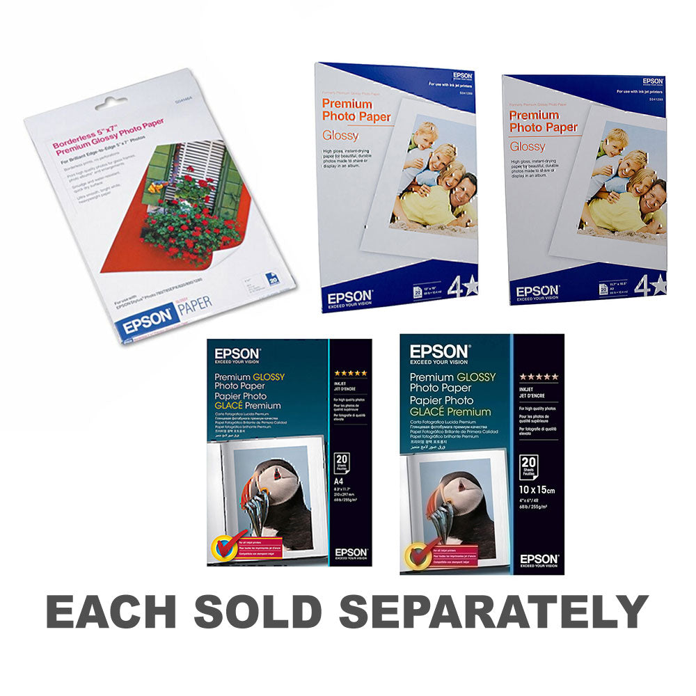 Epson Premium Glossy Photo Paper 20pc