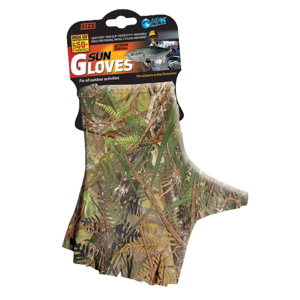 Camouflage Design Sun Glove