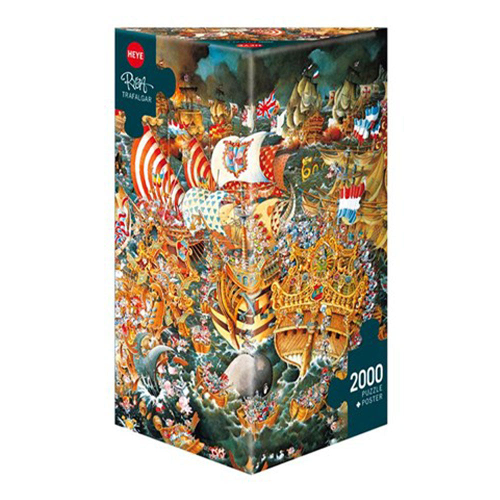 Heye Triangular Jigsaw Puzzle 2000pcs