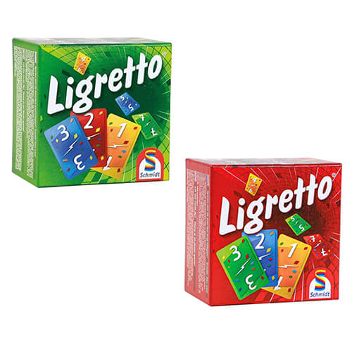 Ligretto Colored Card Game Set