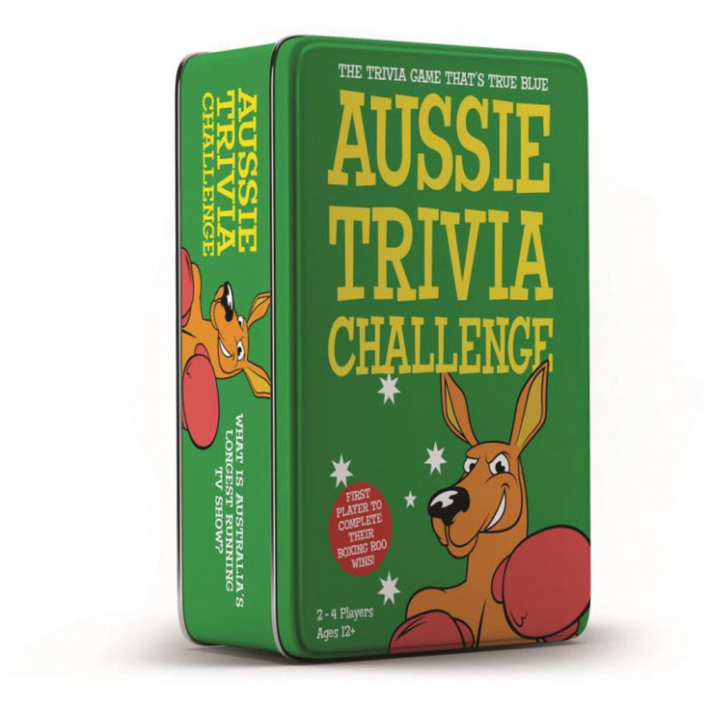 Aussie Trivia Challenge Tin Card Game