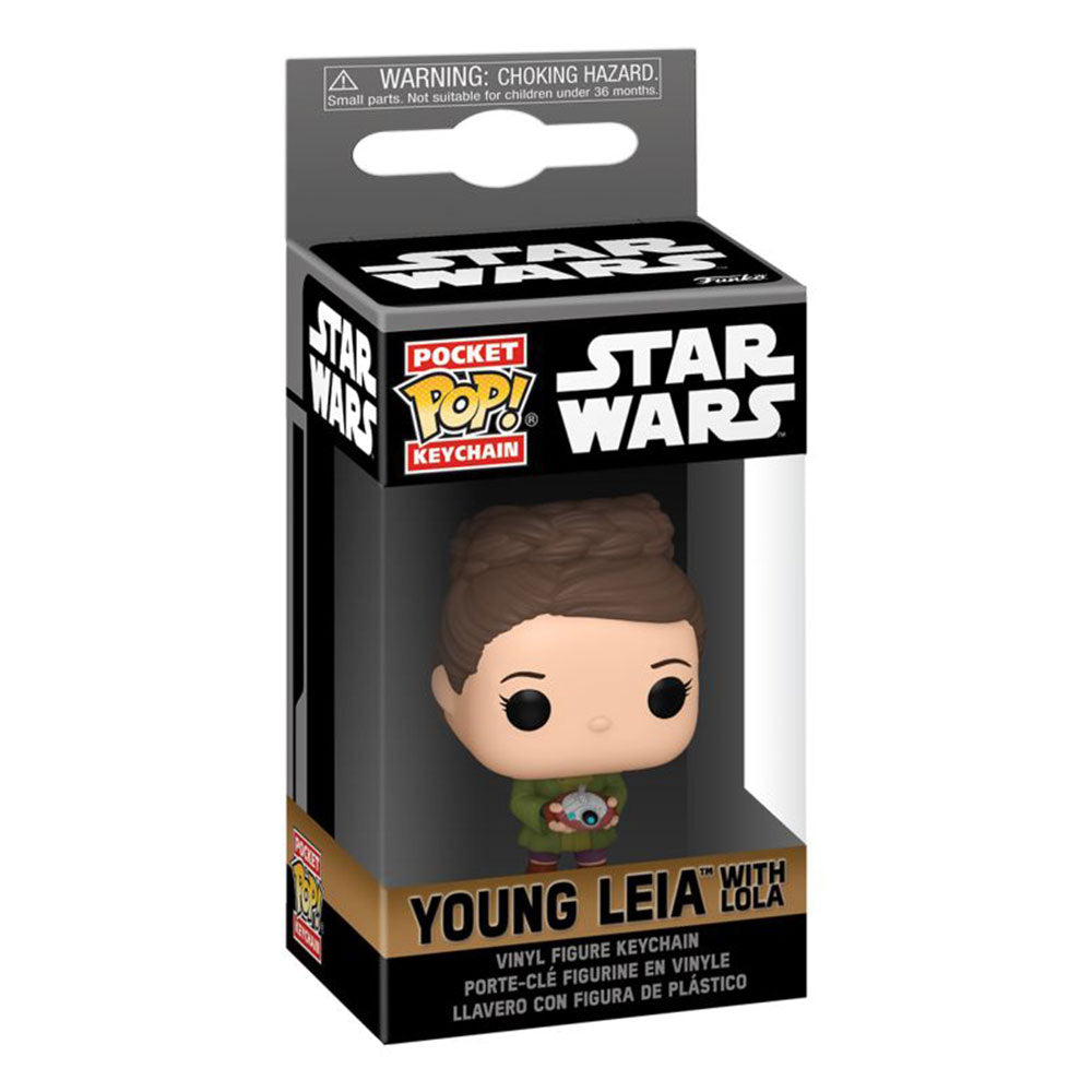 Star Wars: Obi-Wan Kenobi Young Leia Pop! Keychain