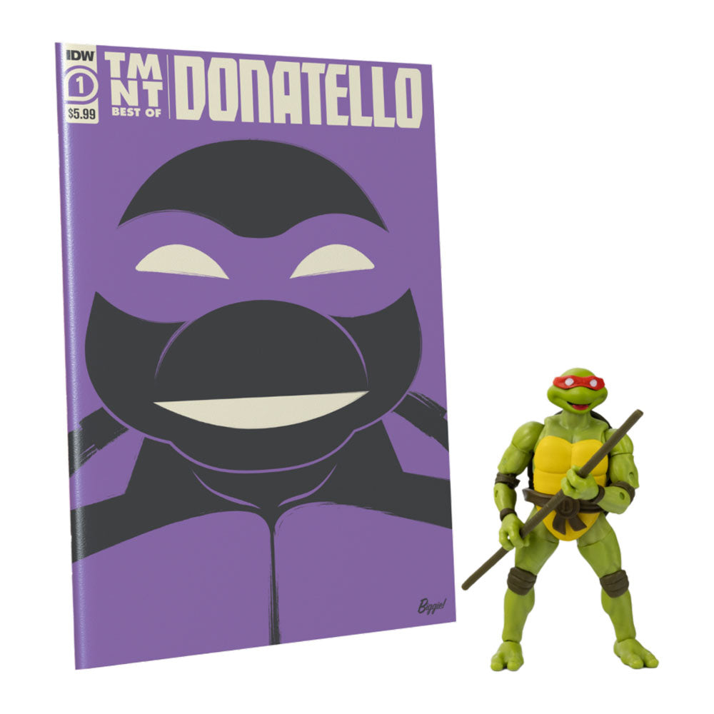 TMNT Comics Donatello BST AXN Figure & Comic Book Wave 3