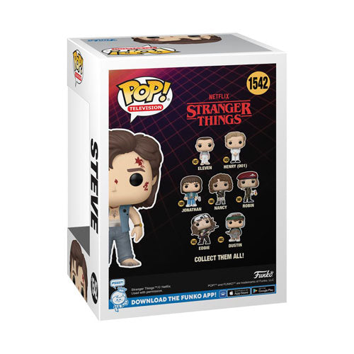 Stranger Things Steve Battle Damage US Exclusive Pop! Vinyl