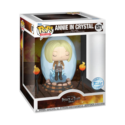 Attack on Titan Annie in crystal US Exclusive Pop! Deluxe