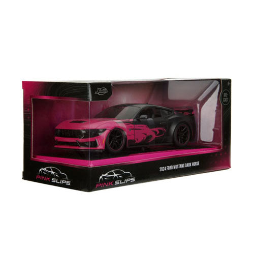 Pink Slips 2024 Ford Mustang Dark Horse 1:24 Diecast Vehicle