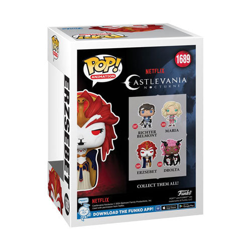 Castlevania: Nocturne Erzsebet Pop! Vinyl