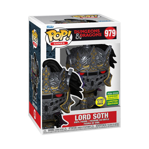 Dungeons & Dragons Lord Soth SDCC 2024 US Pop! Vinyl