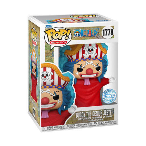 One Piece Buggy The Genius Jester US Exclusive Pop! Vinyl