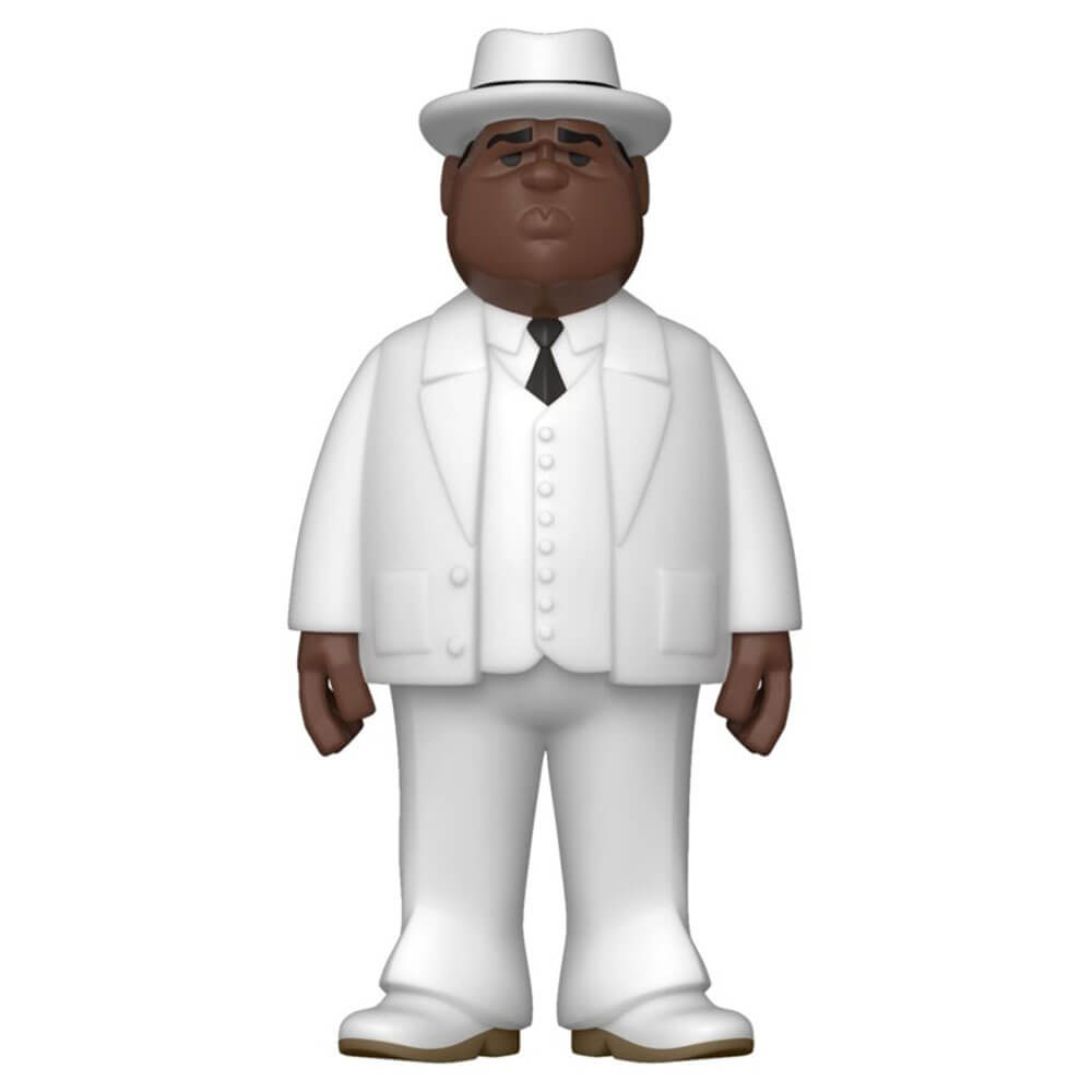 Notorious BIG Biggie White Suit Vinyl Gold