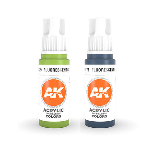 AK Interactive 3Gen Fluorescent Acrylic Paint 17mL