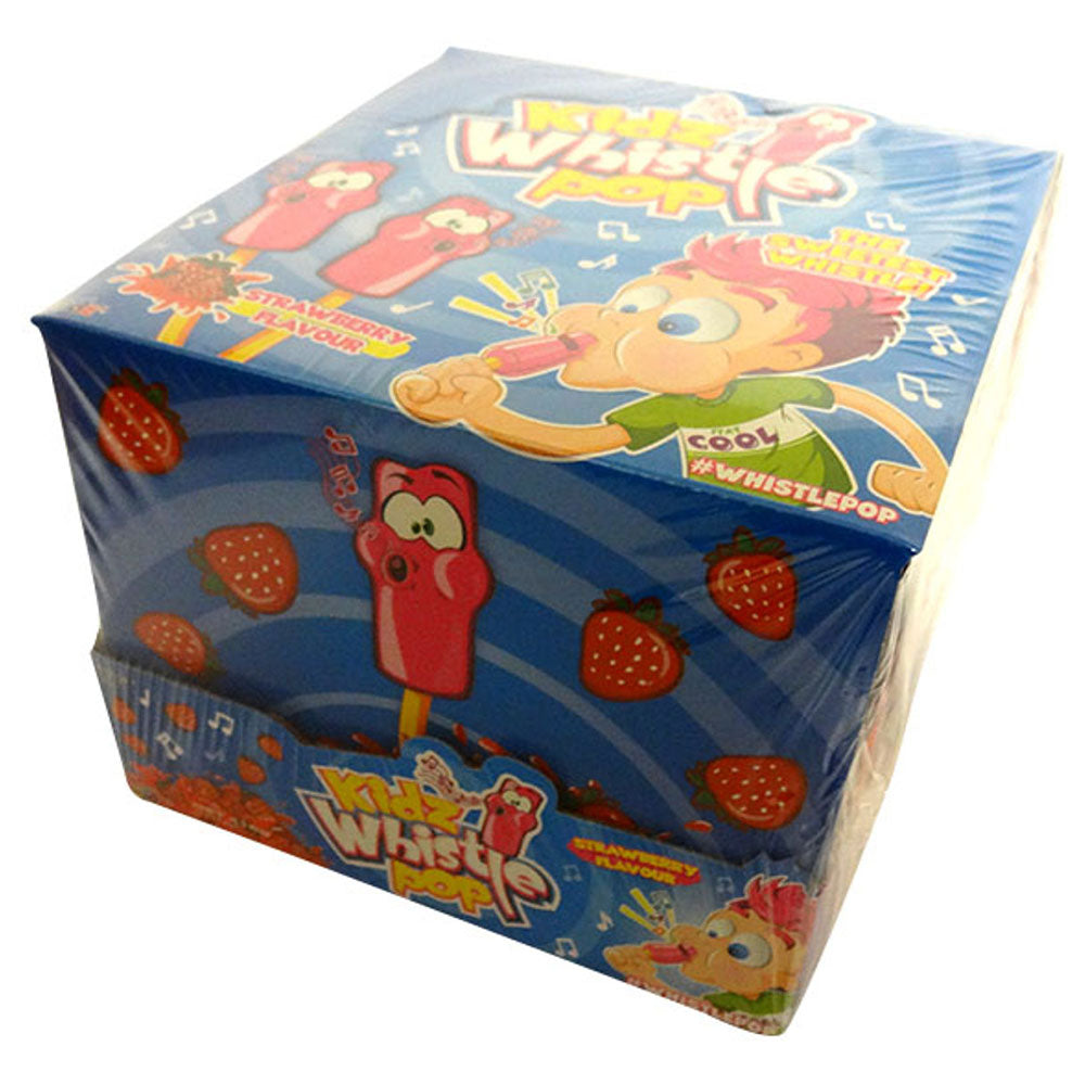 Kidz Whistle Pops Lollipops 32pcs