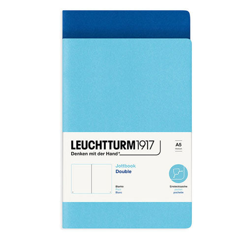 Leuchtturm Twin Pack Jottbook Plain A5