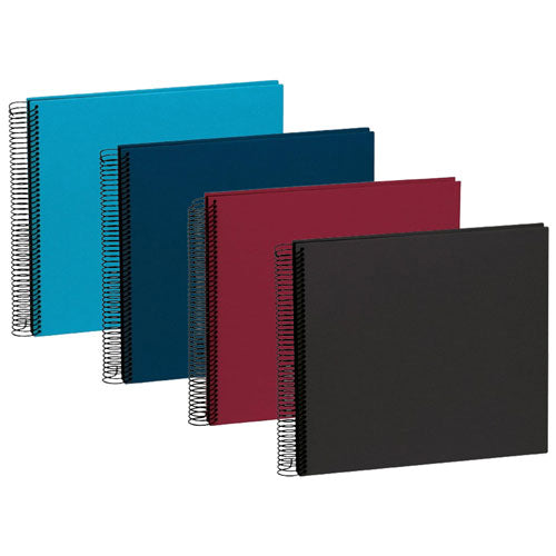 Semikolon Medium Economy Spiral Photo Album Black Pgs