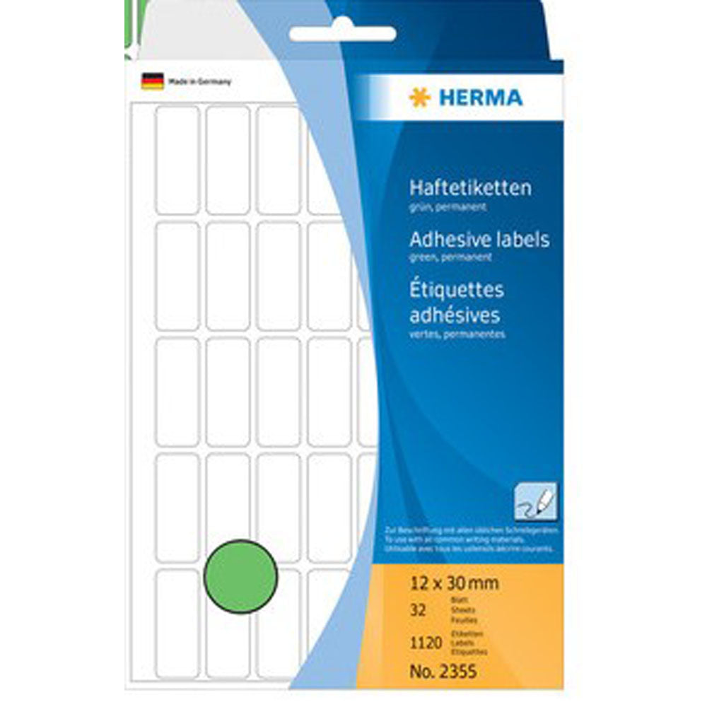 Herma Multi-Purpose Colored Labels (Green)