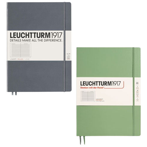 Leuchtturm HC Master Ruled Plain Notebook A4+