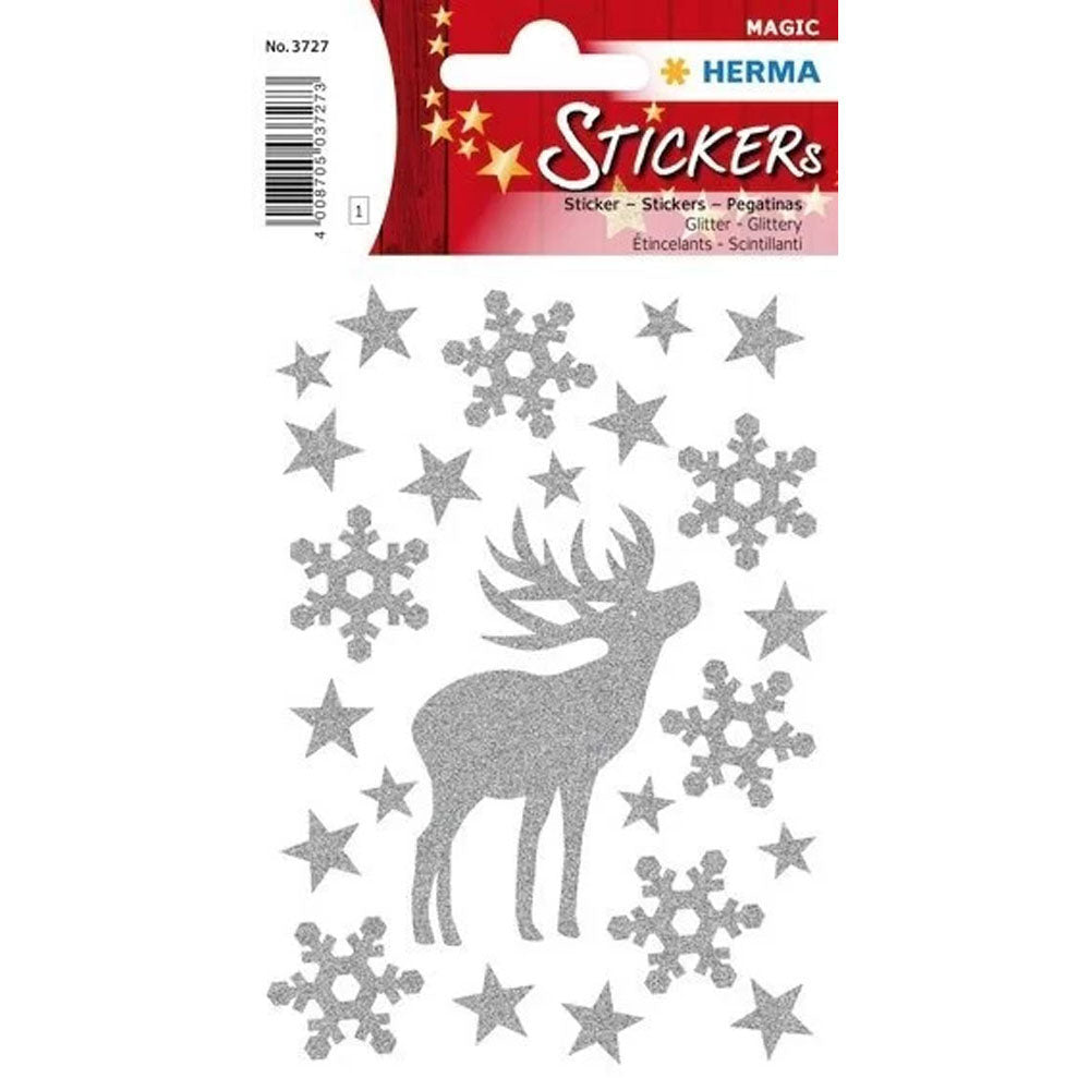 Herma Decor Deer Glittery Sticker