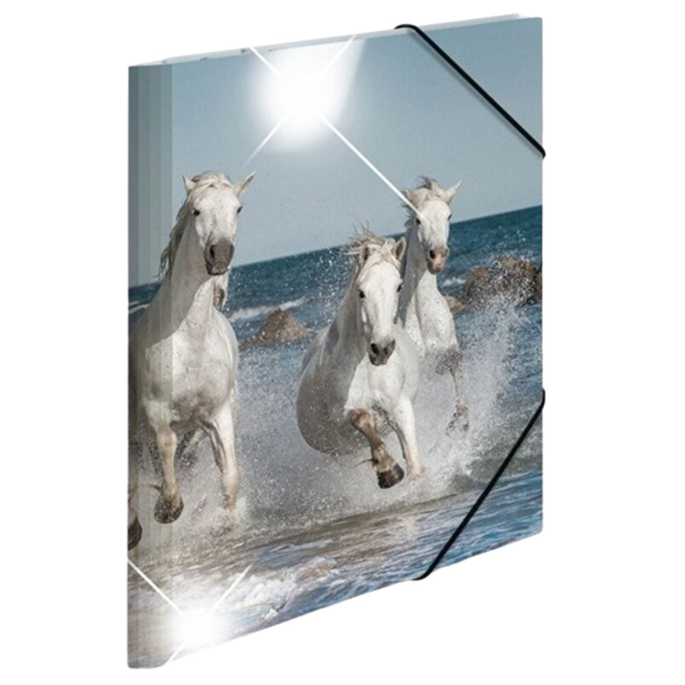 Herma Elasticated Glossy PP Folder A3 Animals