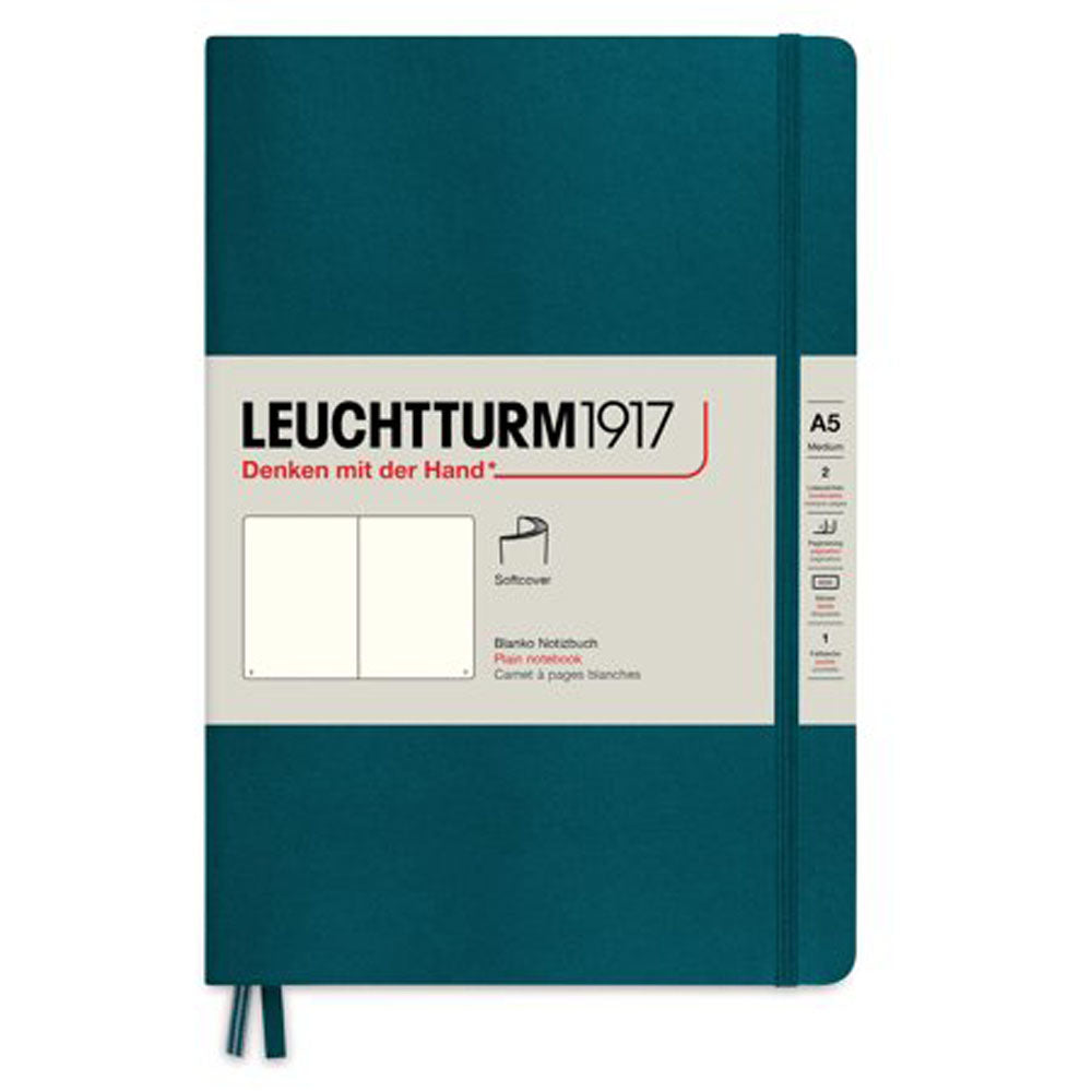 Leuchtturm Softcover Plain Notebook A5