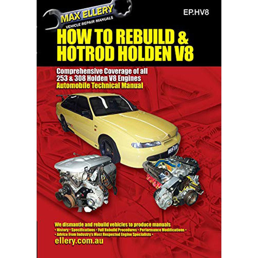 How to Rebuild & Hotrod Holden V8 Softcover