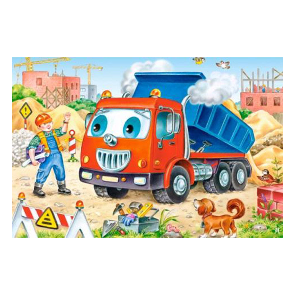 Castorland Tipper Truck Puzzle 35pcs