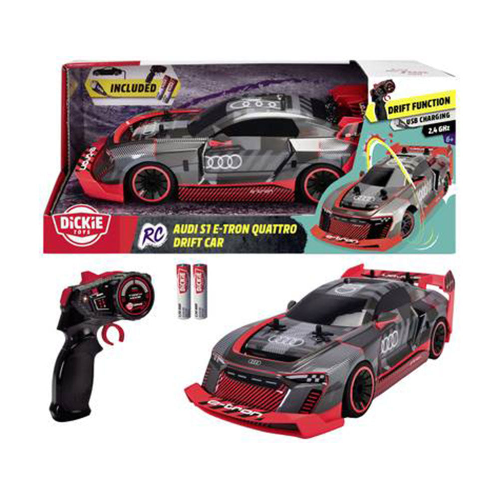 Dickie Toys Audi S1 E-Tron Quatro RC Drift Car