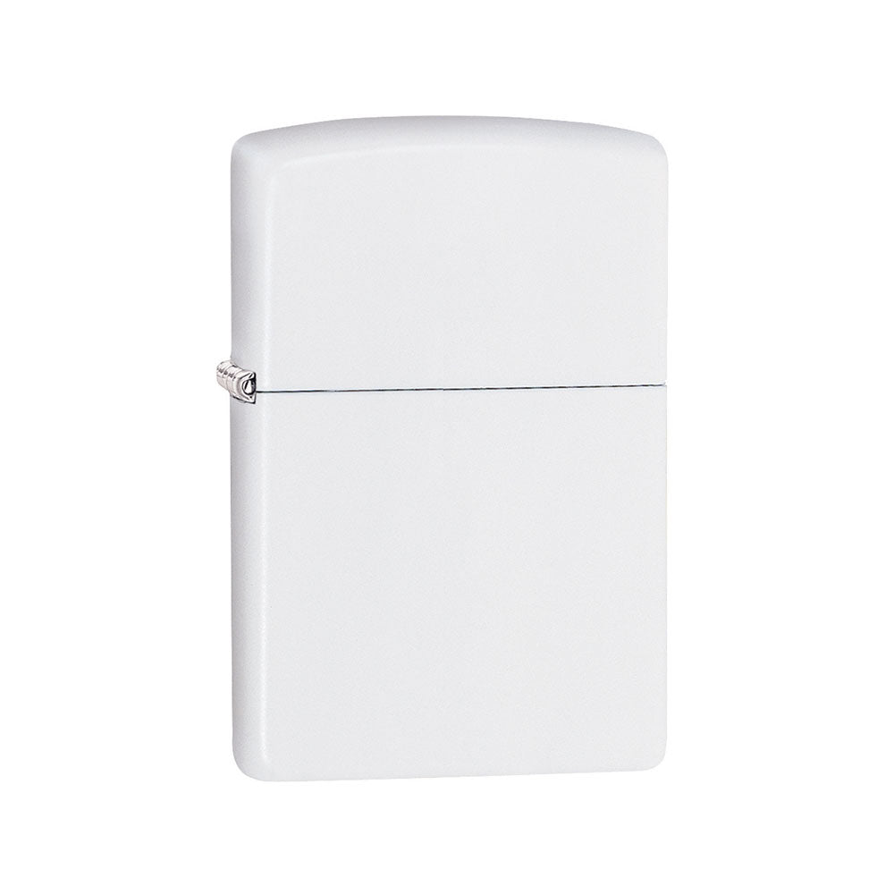 Zippo 214 Regular Matte Finish Lighter (White)