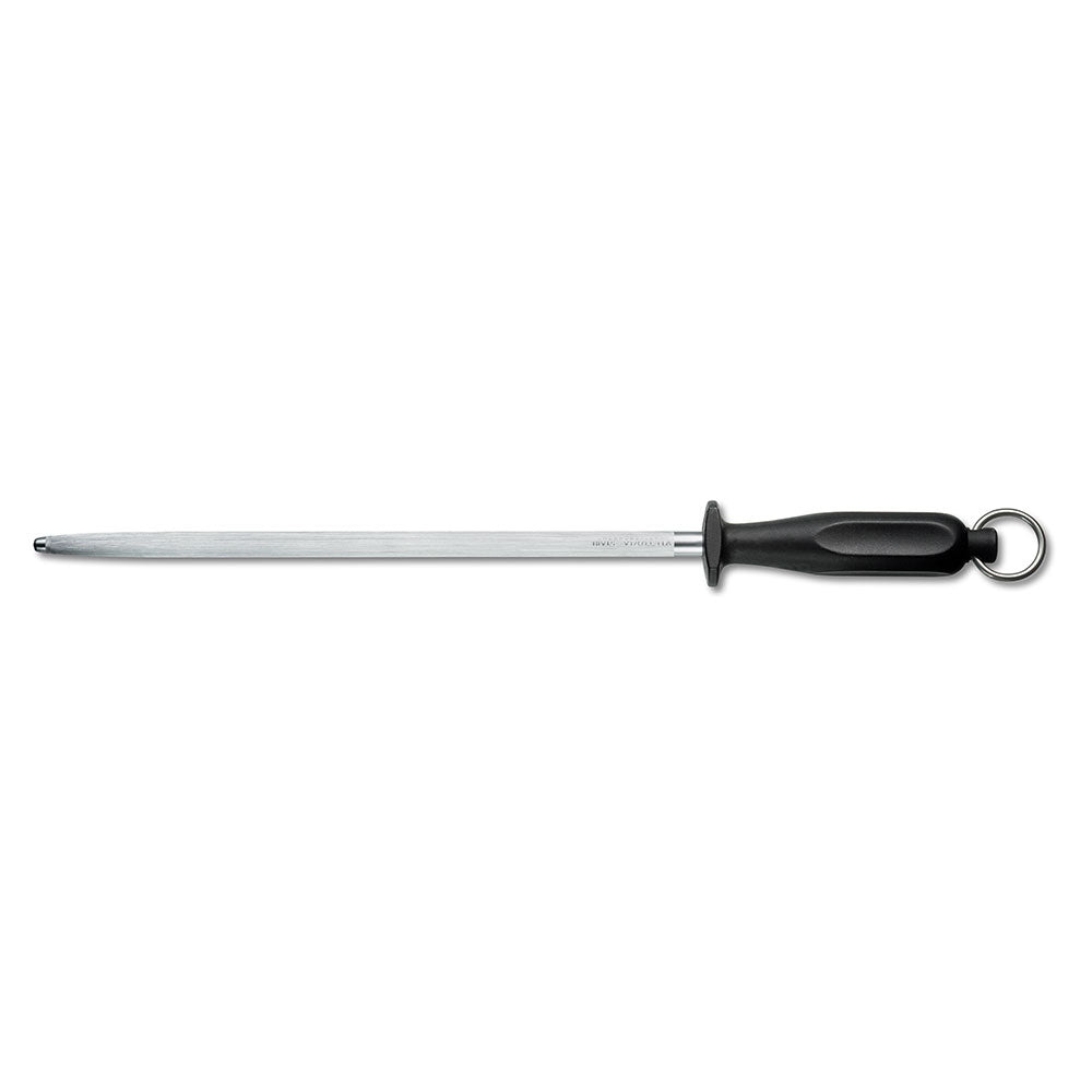 Butcher's Fine Cut Sharpening Steel 30cm (Black)