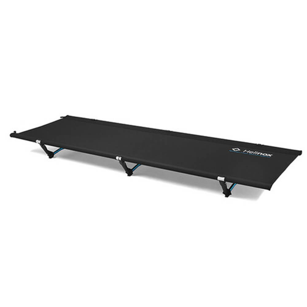 Cot Convertible Stretcher Black w/ Blue Frame