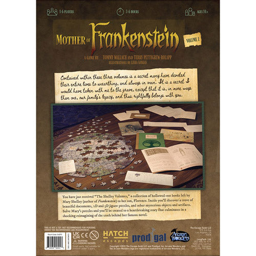 Mother of Frankenstein Volume 2 Strategy Game