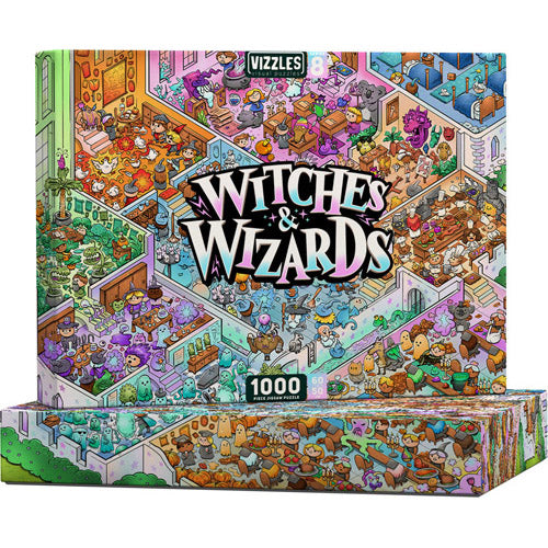 Vizzles Witches and Wizards 1000pc Jigsaw Puzzle