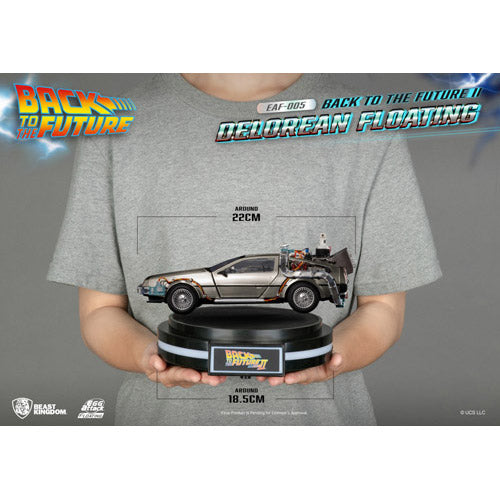 BK Egg Attack Back to the Future II Delorean Floating Figure