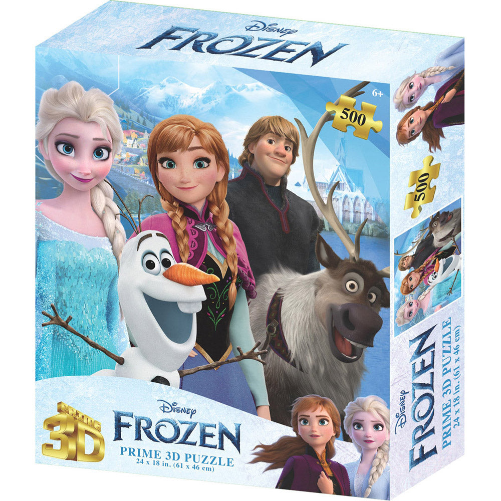 Prime3D Disney Frozen 500-Piece 3D Puzzle