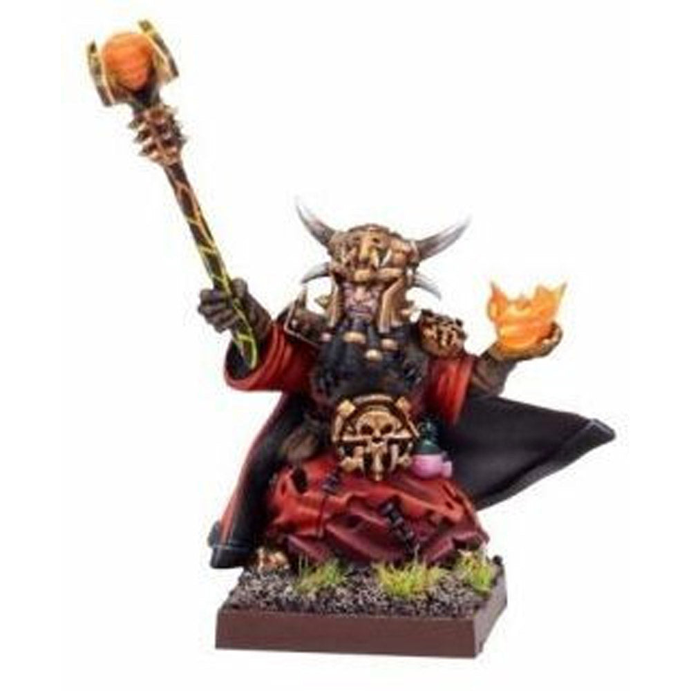 Kings of War Abyssal Dwarf Iron-Caster Miniature